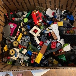 5+ lbs of random legos